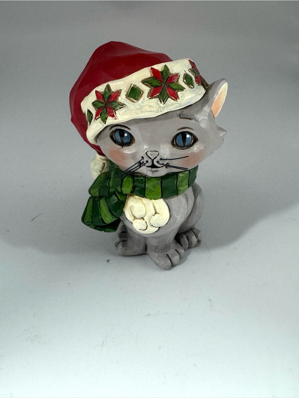 Jim Shore Mini Christmas Kitten